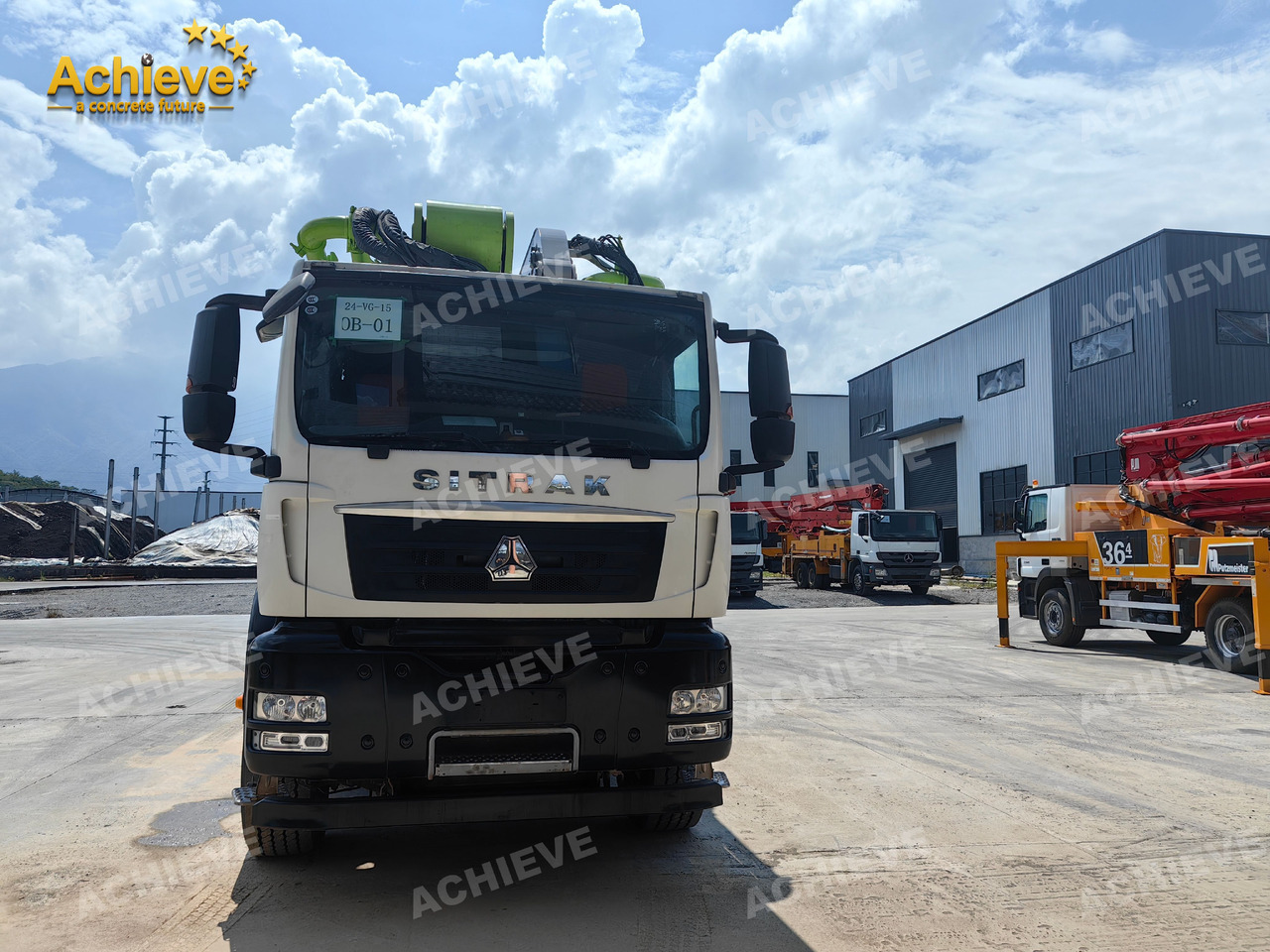 Betona sūknis Zoomlion Zoomlion 70M 70X-6RZ  Concrete pump truck ACTROS 4141 【ACHIEVE】TOP CONDITION!!!: foto 22