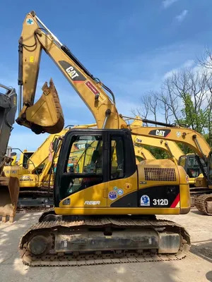 12 Ton Used Caterpillar Excavator Cat 312D 312c 312b with Original Color - Kāpurķēžu ekskavators: foto 1 12 Ton Used Caterpillar Excavator Cat 312D 312c 312b with Original Color - Kāpurķēžu ekskavators: foto 1