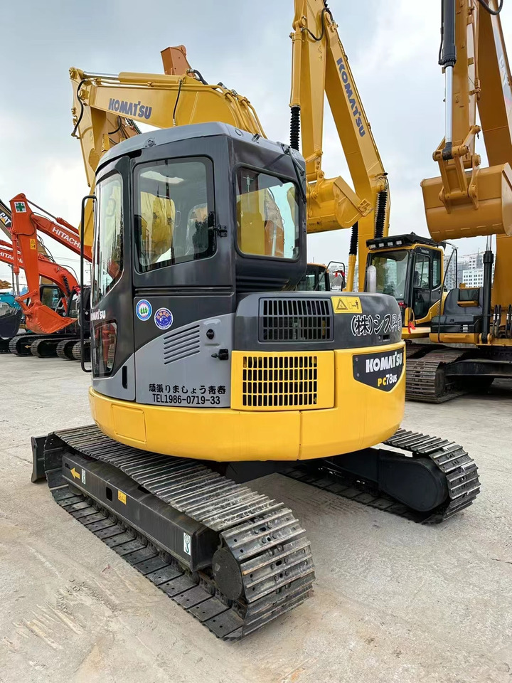 Komatsu PC78US Mini Excavator Good Price on Sale - Kāpurķēžu ekskavators: foto 3 Komatsu PC78US Mini Excavator Good Price on Sale - Kāpurķēžu ekskavators: foto 3