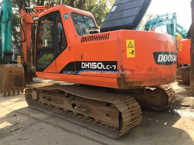 Original Color 15t Doosan Dh150LC-7 Crawler Hydraulic Excavator - Kāpurķēžu ekskavators: foto 1 Original Color 15t Doosan Dh150LC-7 Crawler Hydraulic Excavator - Kāpurķēžu ekskavators: foto 1