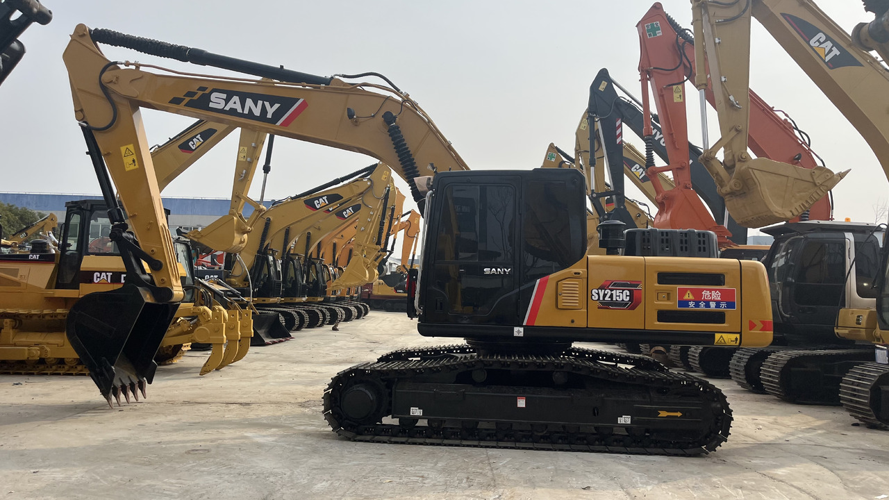 SANY 21.5Ton Used Excavator Chinese Brand SANY SY215C Excavator for Sale - Kāpurķēžu ekskavators: foto 1 SANY 21.5Ton Used Excavator Chinese Brand SANY SY215C Excavator for Sale - Kāpurķēžu ekskavators: foto 1