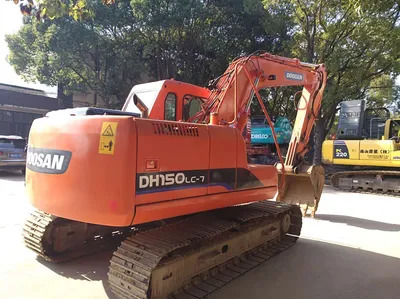 Second Hand 15 Ton Hydraulic Excavator Doosan Dh150-7 on Sale - Kāpurķēžu ekskavators: foto 1 Second Hand 15 Ton Hydraulic Excavator Doosan Dh150-7 on Sale - Kāpurķēžu ekskavators: foto 1
