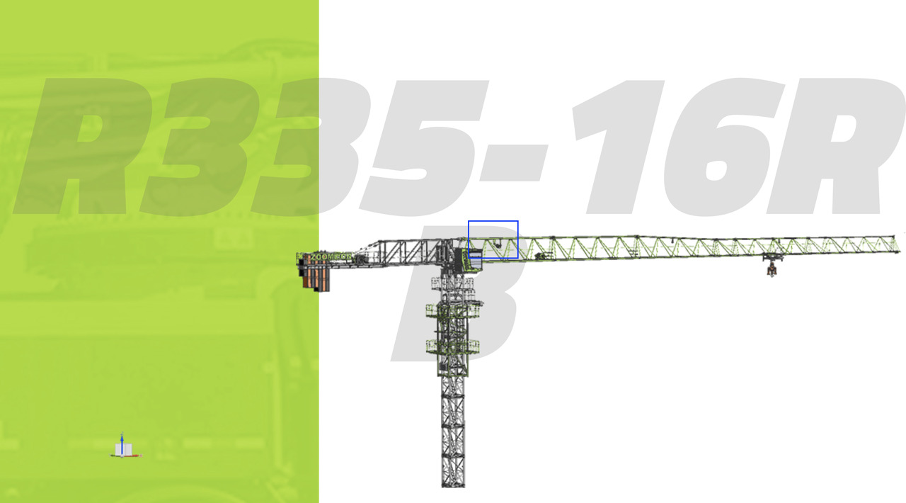 ZOOMLION R335.16RB - Torņa celtnis: foto 1 ZOOMLION R335.16RB - Torņa celtnis: foto 1