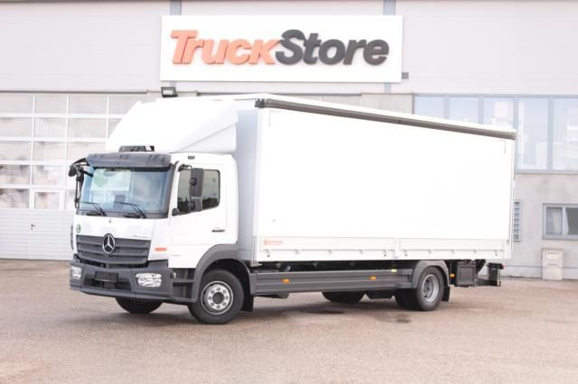 Jaunā Kravas automašīna ar tentu Mercedes-Benz 1527 L Brems-Ass Spur-Ass Classic-Fhs S-Fhs: foto 1