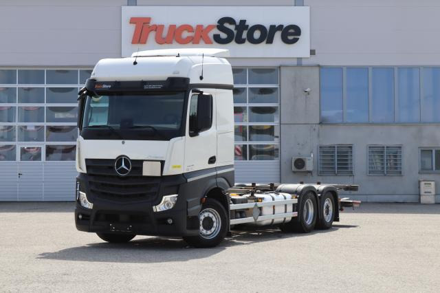 Mercedes-Benz Actros 2545 LL - Konteineru vedējs/ Kravas automašīna ar noņemamā virsbūve: foto 1 Mercedes-Benz Actros 2545 LL - Konteineru vedējs/ Kravas automašīna ar noņemamā virsbūve: foto 1