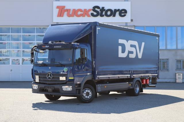 Mercedes-Benz Atego 1224 L - Kravas automašīna ar tentu: foto 1 Mercedes-Benz Atego 1224 L - Kravas automašīna ar tentu: foto 1