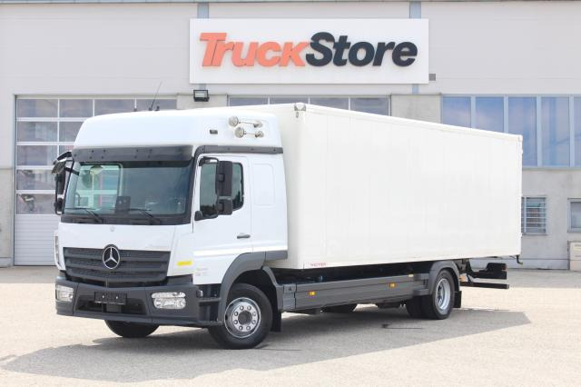 Mercedes-Benz Atego 1224L - Kravas automašīna ar slēgto virsbūvi: foto 1 Mercedes-Benz Atego 1224L - Kravas automašīna ar slēgto virsbūvi: foto 1