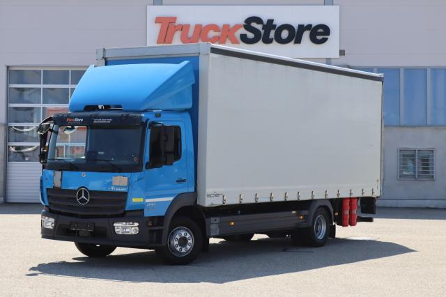 Mercedes-Benz Atego 1230 L - Kravas automašīna ar tentu: foto 1 Mercedes-Benz Atego 1230 L - Kravas automašīna ar tentu: foto 1