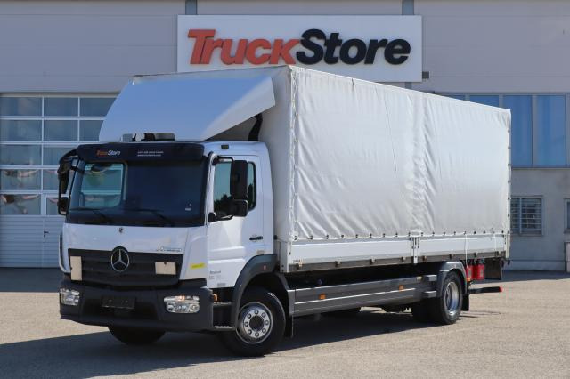 Mercedes-Benz Atego 1524 L - Kravas automašīna ar tentu: foto 1 Mercedes-Benz Atego 1524 L - Kravas automašīna ar tentu: foto 1
