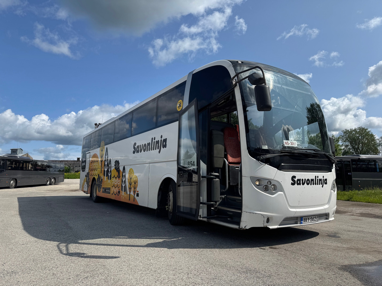 SCANIA OmniExpress 360 - Starppilsētu autobuss: foto 1 SCANIA OmniExpress 360 - Starppilsētu autobuss: foto 1