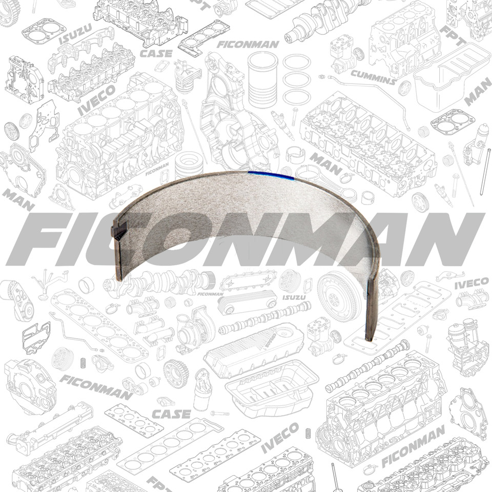 FORD Ford Trucks F-MAX ECOTORQ 9L BRG CSHAFT MN LWR BLUE T163988 6C466A338AAA - Dzinēja gultnis - Kravas automašīna: foto 2 FORD Ford Trucks F-MAX ECOTORQ 9L BRG CSHAFT MN LWR BLUE T163988 6C466A338AAA - Dzinēja gultnis - Kravas automašīna: foto 2