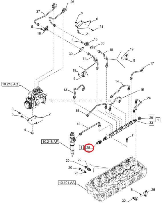 FPT IVECO CASE Cursor11 EURO 6 F3GFE613A B001 5801863562/5801690111 Common rail sensor 5801483105 - Sensors: foto 4 FPT IVECO CASE Cursor11 EURO 6 F3GFE613A B001 5801863562/5801690111 Common rail sensor 5801483105 - Sensors: foto 4
