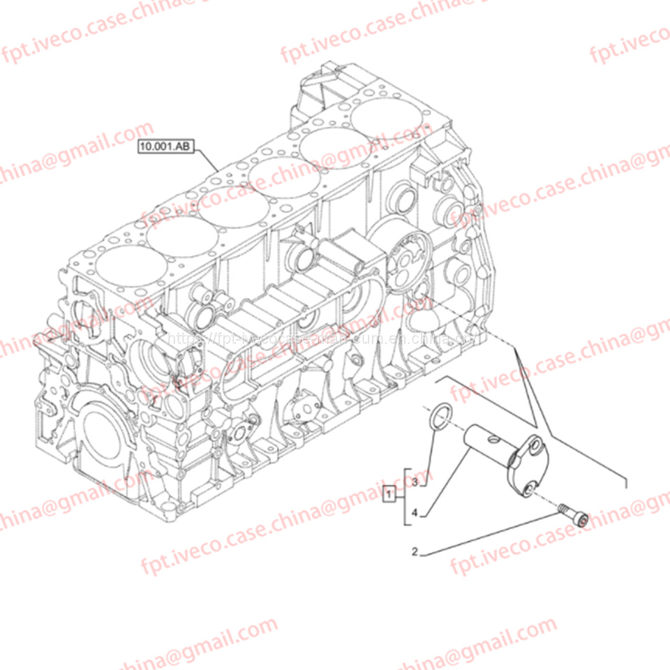 FPT IVECO CASE Cursor9 Euro 6 F2CFE612 A/B/D F2CFE614A*B041/F2CGE614F*V004 5802431166 Oil pressure regulating valve504191876 - Vārsts: foto 2 FPT IVECO CASE Cursor9 Euro 6 F2CFE612 A/B/D F2CFE614A*B041/F2CGE614F*V004 5802431166 Oil pressure regulating valve504191876 - Vārsts: foto 2