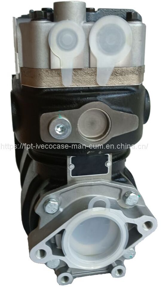 FPT IVECO CASE Cursor9 F2CFE614A*B041/F2CGE614F*V004 5802431166 Double cylinder air pump 504293730/5802497411 - Kompresors: foto 4 FPT IVECO CASE Cursor9 F2CFE614A*B041/F2CGE614F*V004 5802431166 Double cylinder air pump 504293730/5802497411 - Kompresors: foto 4