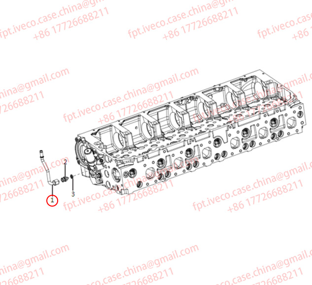 FPT IVECO CASE Cursor9 F2CFE614A*B041/F2CGE614F*V004 5802431166 TUBE500331700 - Dzinējs un rezerves daļas - Kravas automašīna: foto 3 FPT IVECO CASE Cursor9 F2CFE614A*B041/F2CGE614F*V004 5802431166 TUBE500331700 - Dzinējs un rezerves daļas - Kravas automašīna: foto 3