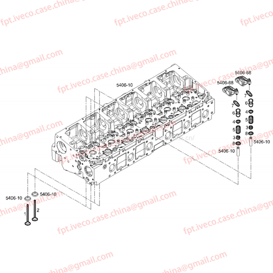 FPT IVECO CASE Cursor9Bus F2CFE612D*J231/F2CFE612A*J098 5802748674 VALVE BRIDGE 5802181962 - Vārsts - Autobuss: foto 4 FPT IVECO CASE Cursor9Bus F2CFE612D*J231/F2CFE612A*J098 5802748674 VALVE BRIDGE 5802181962 - Vārsts - Autobuss: foto 4