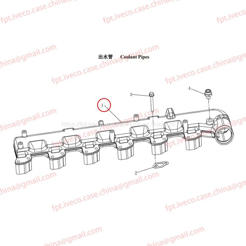 MAN D0836 Coolant pipes 06303-5565 - Dzesēšanas sistēma - Kravas automašīna: foto 1 MAN D0836 Coolant pipes 06303-5565 - Dzesēšanas sistēma - Kravas automašīna: foto 1