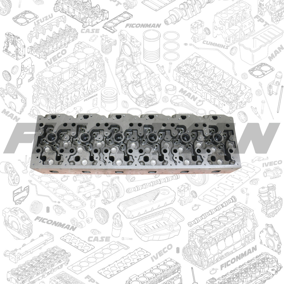 MAN D0836 Cylinder head 51.03100-6275 51.031006-273 - Motora galva - Kravas automašīna: foto 1 MAN D0836 Cylinder head 51.03100-6275 51.031006-273 - Motora galva - Kravas automašīna: foto 1