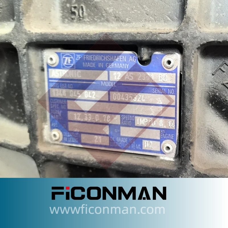 ZF 12 AS 2301 B0 - Pārnesumkārba: foto 1 ZF 12 AS 2301 B0 - Pārnesumkārba: foto 1