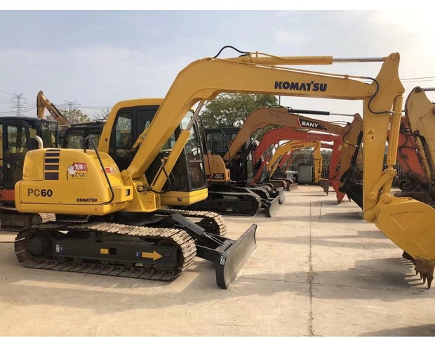 2020 Komatsu PC60 - Mini-ekskavators: foto 2 2020 Komatsu PC60 - Mini-ekskavators: foto 2