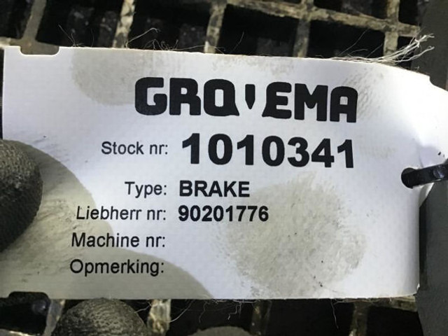 Liebherr Brake - Bremžu disks: foto 2 Liebherr Brake - Bremžu disks: foto 2