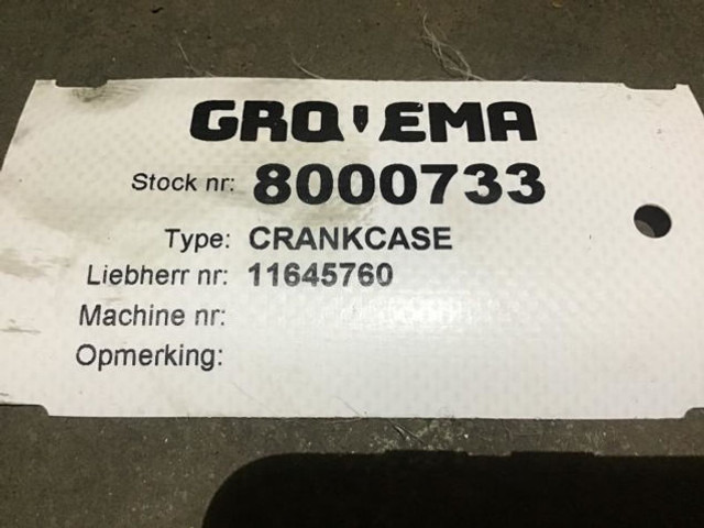 Liebherr Crankcase - Karteris: foto 3 Liebherr Crankcase - Karteris: foto 3