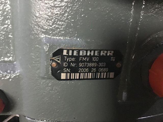 Hidrauliskais motors Liebherr FMV100: foto 8