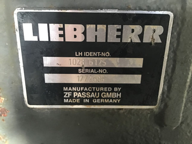 Liebherr Frontaxle - Priekšējā ass: foto 4 Liebherr Frontaxle - Priekšējā ass: foto 4