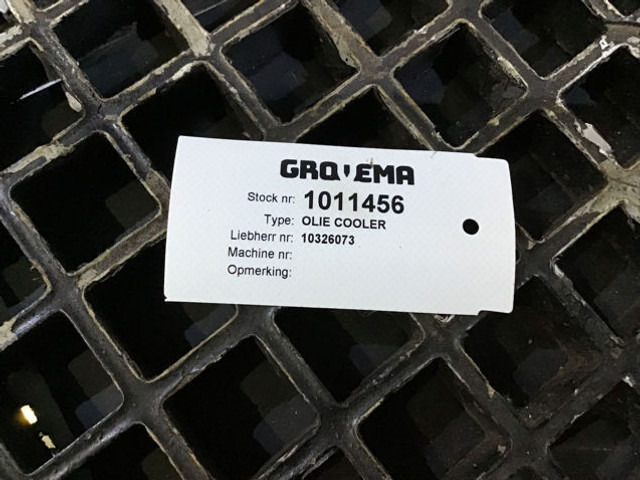 Liebherr Oilcooler - Eļļas dzesētājs: foto 4 Liebherr Oilcooler - Eļļas dzesētājs: foto 4