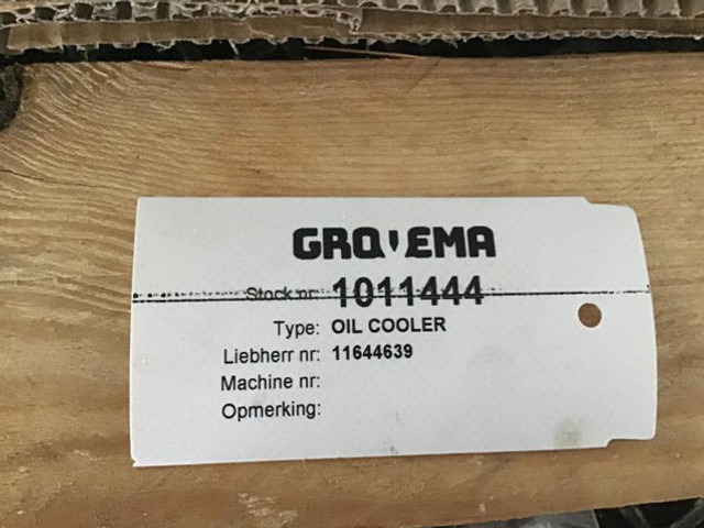 Liebherr Oilcooler - Eļļas dzesētājs: foto 4 Liebherr Oilcooler - Eļļas dzesētājs: foto 4