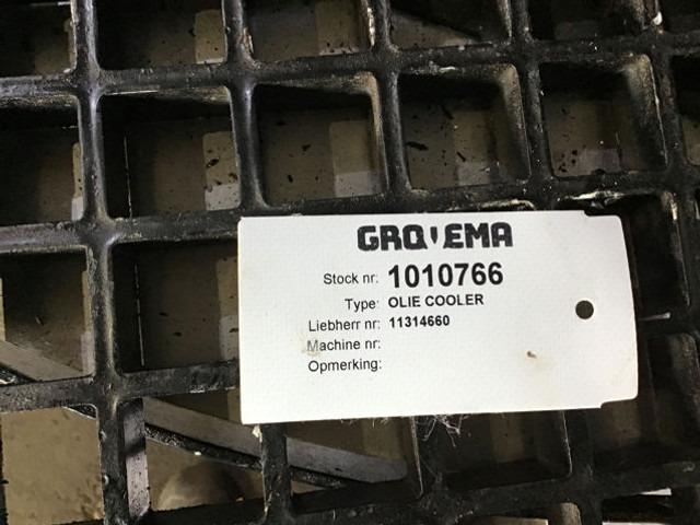 Liebherr Oilcooler - Eļļas dzesētājs: foto 5 Liebherr Oilcooler - Eļļas dzesētājs: foto 5