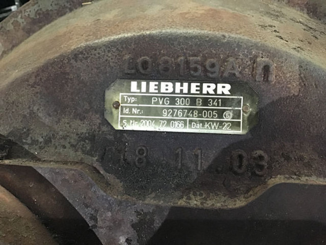 Liebherr PVG 300 B 341 - Stūres pastiprinātāja sūknis: foto 2 Liebherr PVG 300 B 341 - Stūres pastiprinātāja sūknis: foto 2