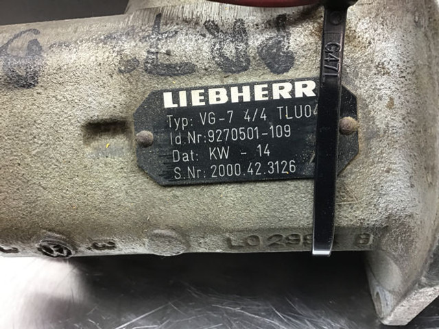 Liebherr Pilot Control Unit - Pārnesumu svira: foto 4 Liebherr Pilot Control Unit - Pārnesumu svira: foto 4