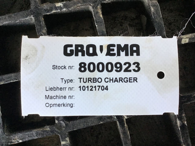 Turbīna Liebherr Turbo Charger: foto 6