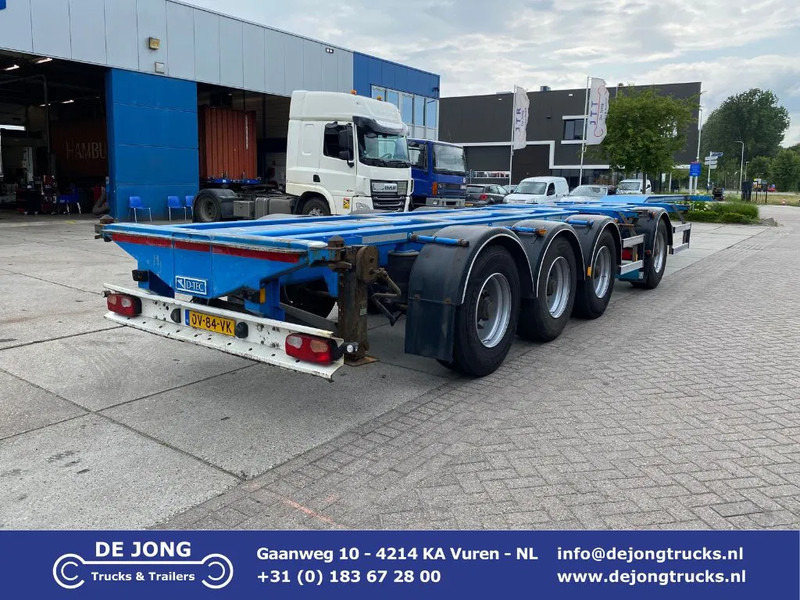 D-Tec CT-43-04D VCC-05 Combitrailer / 4 Axles / 1x Lift Axle - Puspiekabe noņemamā virsbūve/ Konteineru vedējs: foto 1 D-Tec CT-43-04D VCC-05 Combitrailer / 4 Axles / 1x Lift Axle - Puspiekabe noņemamā virsbūve/ Konteineru vedējs: foto 1