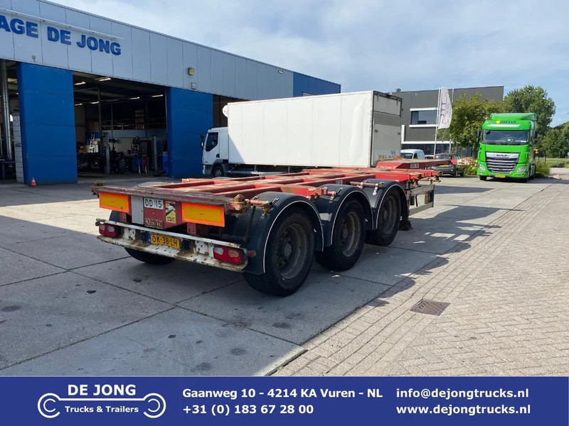 D-Tec FT-43-03V / Flexitrailer / 3x Extendable / SAF / 1x Lift Axle - Puspiekabe noņemamā virsbūve/ Konteineru vedējs: foto 1 D-Tec FT-43-03V / Flexitrailer / 3x Extendable / SAF / 1x Lift Axle - Puspiekabe noņemamā virsbūve/ Konteineru vedējs: foto 1