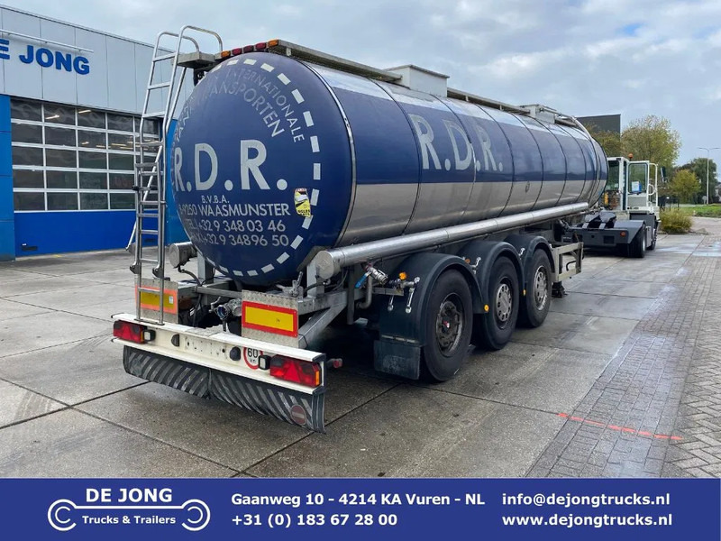 Feldbinder TSA 24.3 Tank / 24.000 LT / Inox / SAF + Disc - Puspiekabe cisterna: foto 1 Feldbinder TSA 24.3 Tank / 24.000 LT / Inox / SAF + Disc - Puspiekabe cisterna: foto 1