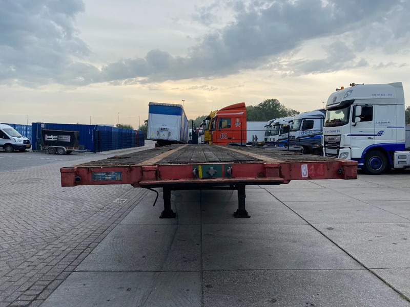 Flandria Plateau Trailer with Twist-Locks / BPW + Drums - Bortu puspiekabe/ Platforma: foto 5 Flandria Plateau Trailer with Twist-Locks / BPW + Drums - Bortu puspiekabe/ Platforma: foto 5