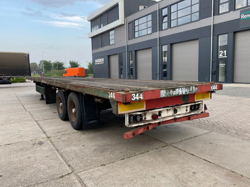 Flandria Plateau Trailer with Twist-Locks / BPW + Drums - Bortu puspiekabe/ Platforma: foto 3 Flandria Plateau Trailer with Twist-Locks / BPW + Drums - Bortu puspiekabe/ Platforma: foto 3