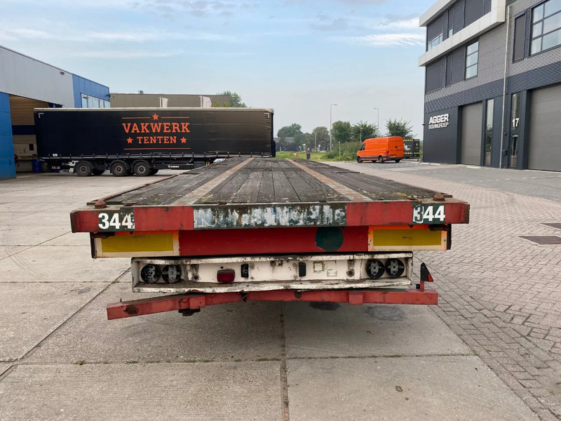 Flandria Plateau Trailer with Twist-Locks / BPW + Drums - Bortu puspiekabe/ Platforma: foto 2 Flandria Plateau Trailer with Twist-Locks / BPW + Drums - Bortu puspiekabe/ Platforma: foto 2