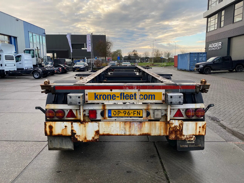 Krone SZ / 20 FT Container Chassis / BPW - Puspiekabe noņemamā virsbūve/ Konteineru vedējs: foto 2 Krone SZ / 20 FT Container Chassis / BPW - Puspiekabe noņemamā virsbūve/ Konteineru vedējs: foto 2