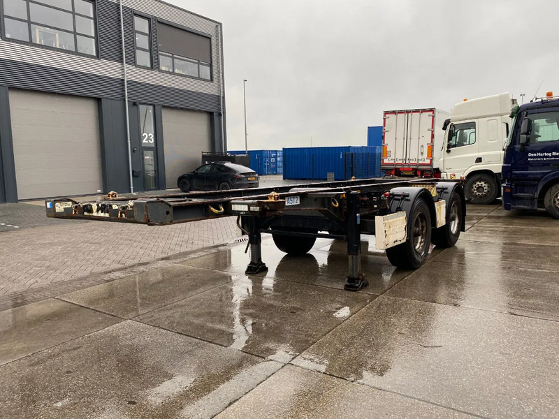 Krone SZ / 20 FT Container Chassis / BPW - Puspiekabe noņemamā virsbūve/ Konteineru vedējs: foto 4 Krone SZ / 20 FT Container Chassis / BPW - Puspiekabe noņemamā virsbūve/ Konteineru vedējs: foto 4