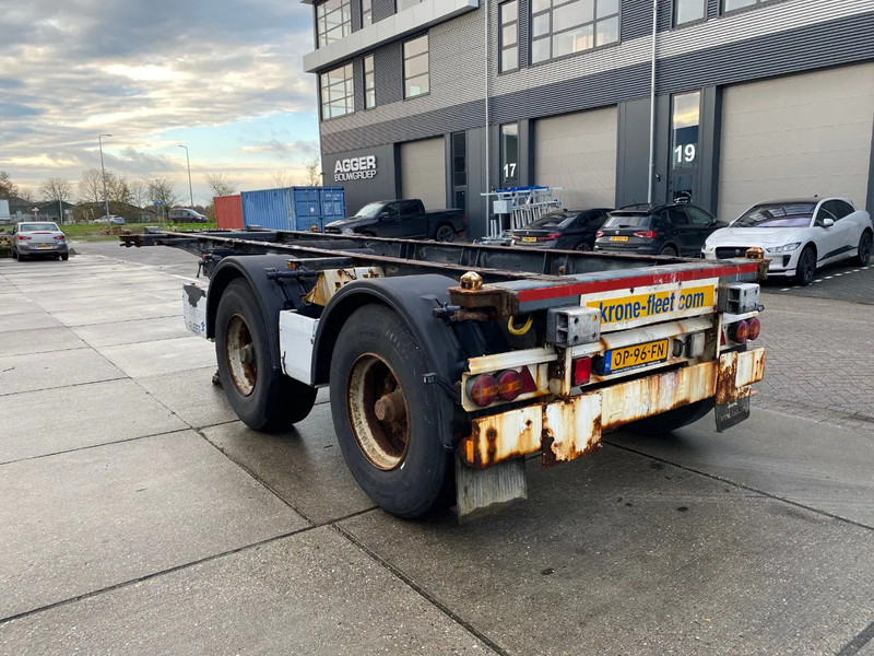 Krone SZ / 20 FT Container Chassis / BPW - Puspiekabe noņemamā virsbūve/ Konteineru vedējs: foto 3 Krone SZ / 20 FT Container Chassis / BPW - Puspiekabe noņemamā virsbūve/ Konteineru vedējs: foto 3