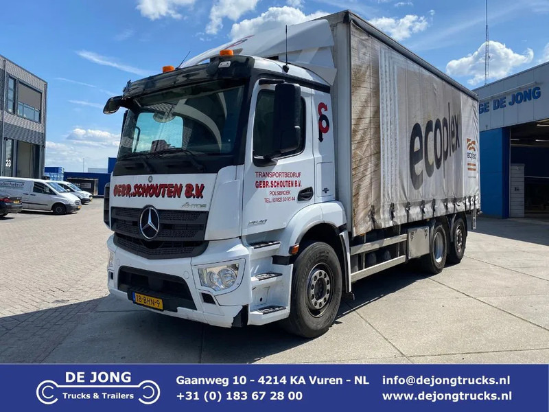 Mercedes-Benz Antos 2840 / 6x2/4 / Tautliner / Kooiaap - Kravas automašīna ar tentu: foto 1 Mercedes-Benz Antos 2840 / 6x2/4 / Tautliner / Kooiaap - Kravas automašīna ar tentu: foto 1