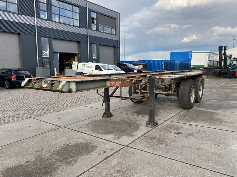 Pacton Container Chassis 20 FT / Steel Suspension - Puspiekabe noņemamā virsbūve/ Konteineru vedējs: foto 3 Pacton Container Chassis 20 FT / Steel Suspension - Puspiekabe noņemamā virsbūve/ Konteineru vedējs: foto 3
