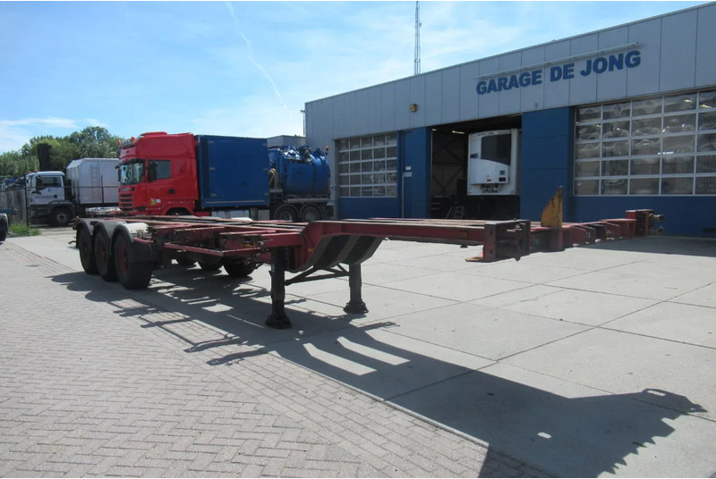 Renders Container Chassis / Extendable on rear / BPW + drum - Puspiekabe noņemamā virsbūve/ Konteineru vedējs: foto 4 Renders Container Chassis / Extendable on rear / BPW + drum - Puspiekabe noņemamā virsbūve/ Konteineru vedējs: foto 4