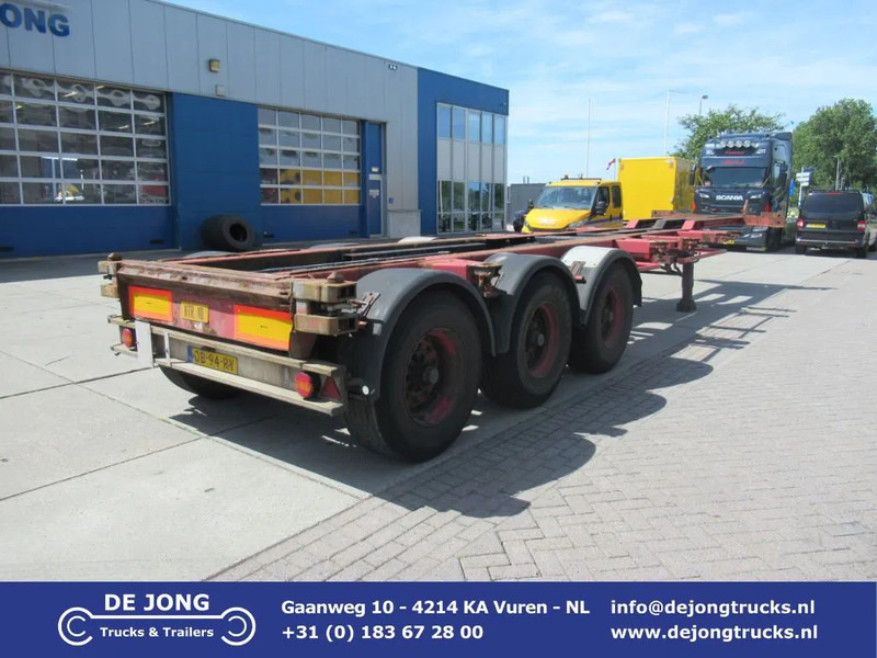 Renders Container Chassis / Extendable on rear / BPW + drum - Puspiekabe noņemamā virsbūve/ Konteineru vedējs: foto 1 Renders Container Chassis / Extendable on rear / BPW + drum - Puspiekabe noņemamā virsbūve/ Konteineru vedējs: foto 1