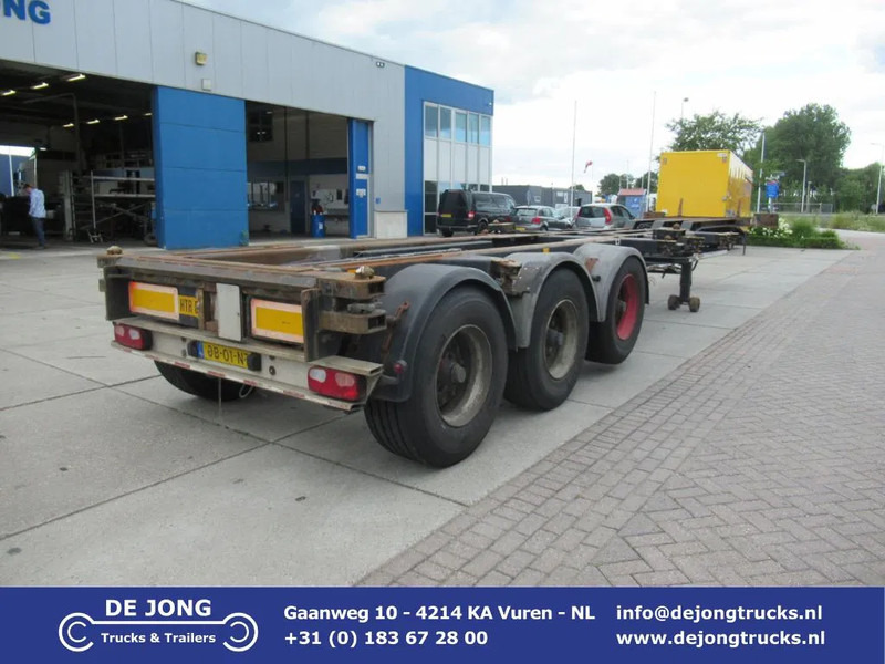 Renders Container Chassis / Extendable on rear / BPW + drum - Puspiekabe noņemamā virsbūve/ Konteineru vedējs: foto 1 Renders Container Chassis / Extendable on rear / BPW + drum - Puspiekabe noņemamā virsbūve/ Konteineru vedējs: foto 1