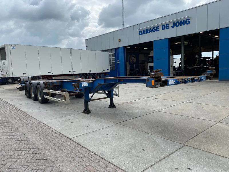 Renders Container chassis / BPW + Drum / 40 FT - Puspiekabe noņemamā virsbūve/ Konteineru vedējs: foto 5 Renders Container chassis / BPW + Drum / 40 FT - Puspiekabe noņemamā virsbūve/ Konteineru vedējs: foto 5