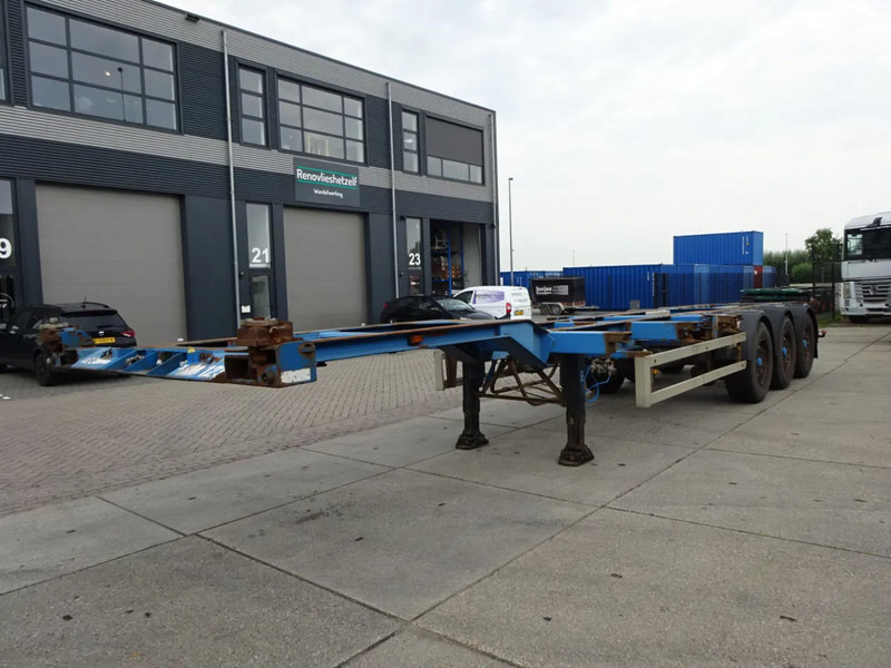 Renders Container chassis / Mercedes + Disc / 1x Lift Axle / 1x Extendable - Puspiekabe noņemamā virsbūve/ Konteineru vedējs: foto 4 Renders Container chassis / Mercedes + Disc / 1x Lift Axle / 1x Extendable - Puspiekabe noņemamā virsbūve/ Konteineru vedējs: foto 4
